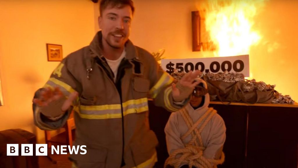 MrBeast defends trapping man in burning building for chance to win $500,000