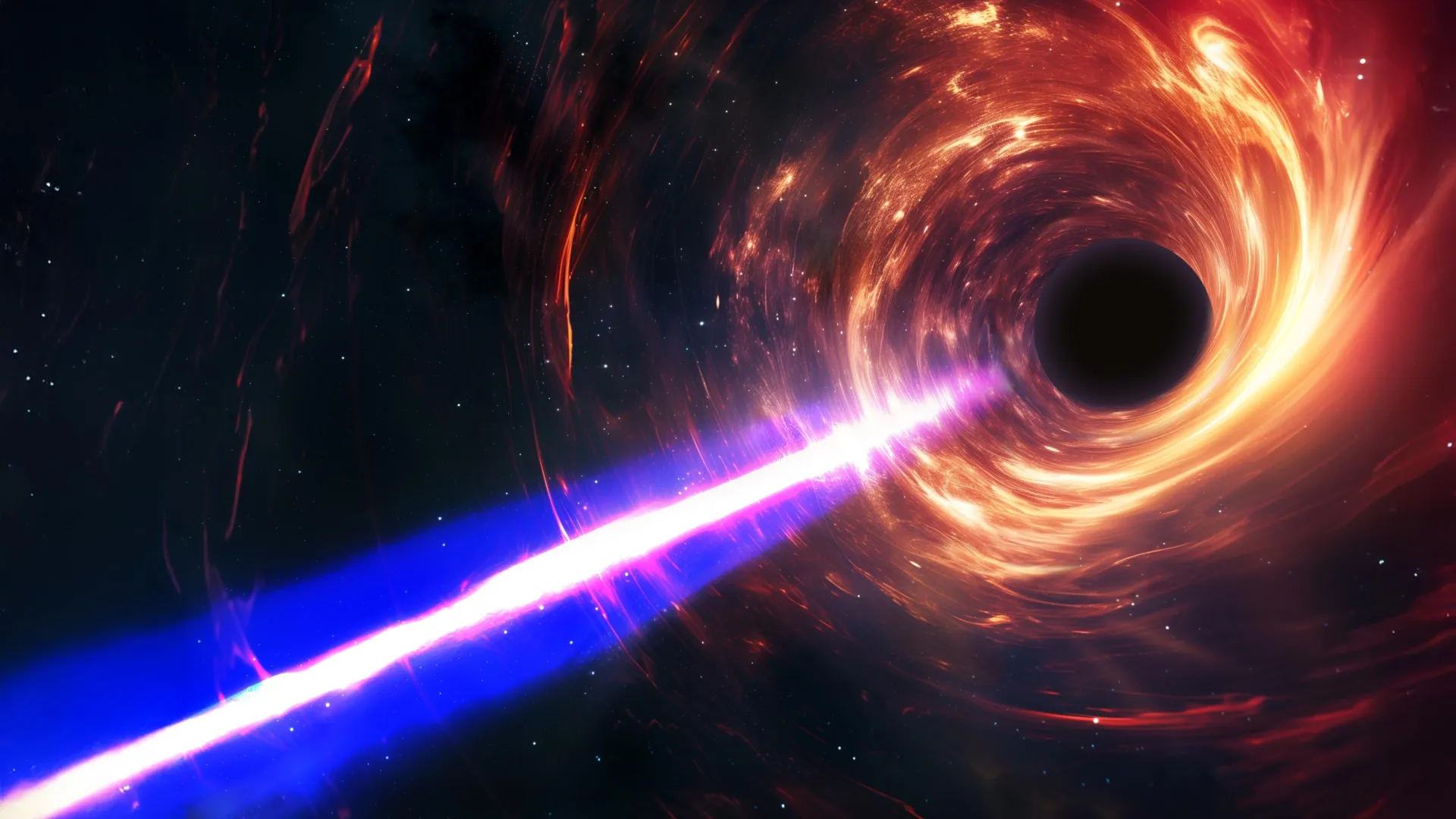 A rogue black hole is beaming energy from a nearby dwarf galaxy