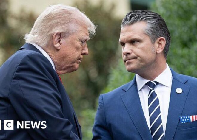 Trump and Hegseth to address top US generals in unusual military gathering